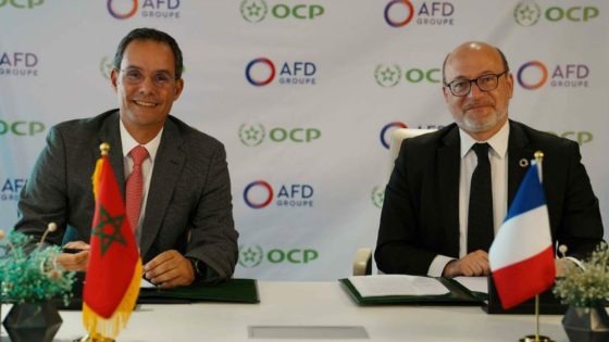 تمويل فرنسي لدعم استراتيجية OCP نحو الحياد الكربوني في 2040
